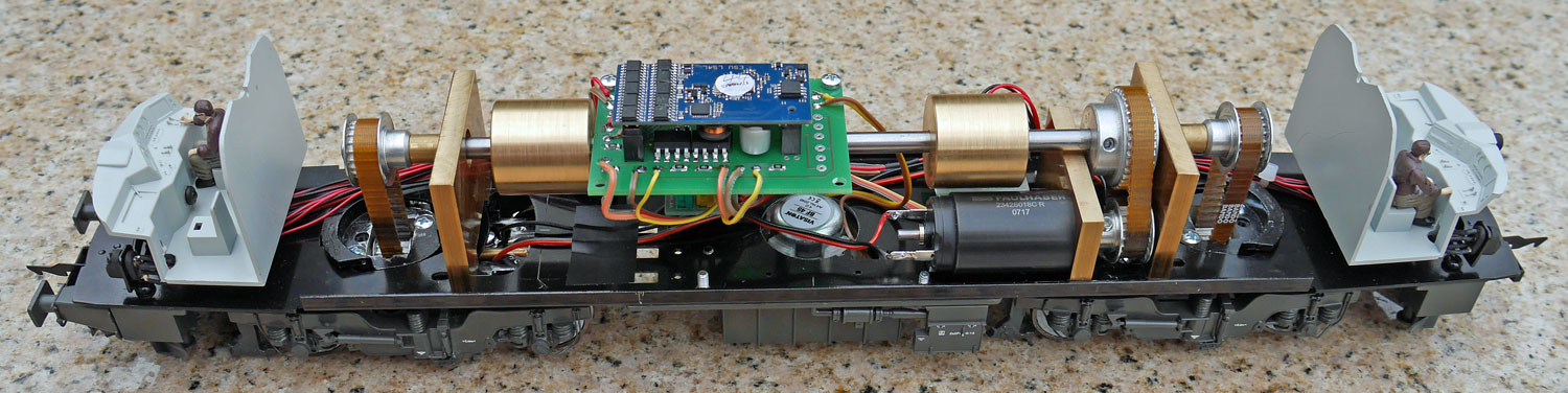 Antrieb und Decoder für MTH Taurus Dummy - Fahrzeugbau - Spur Null ...